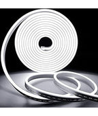 Charkee White LED Neon Light Rope, Waterproof Outdoor Flexible Light with Connector Pack of 1
