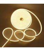 Charkee Off White 5 m Gold Steady Strip Rice Lights