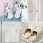 Mushroom Shape Quilt Bedsheet Fixing Clips (Pack Fo 6)