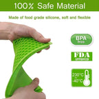 Flexible Silicone Ice Cube Tray - 160 Ice Cube Tray (Pack of 2)