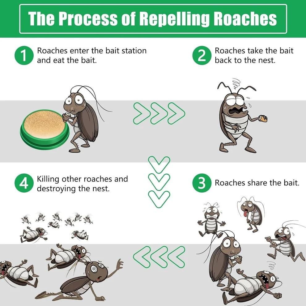 Roach Repellent – Keep Your Home Pest‑Free  (Pack of 2)