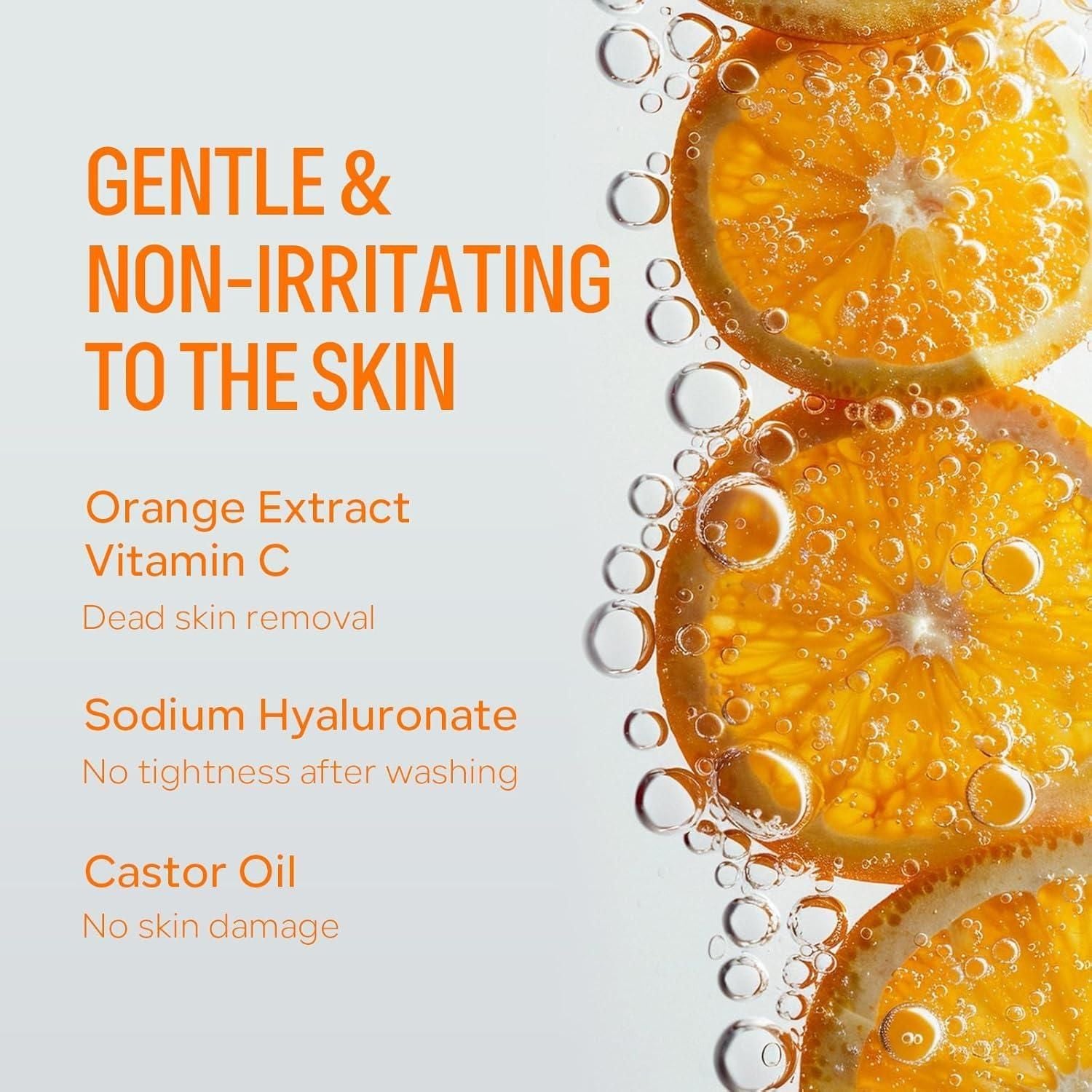 Orange Enzymes Gel – Gentle Exfoliation, Radiant Glow — 100 gm