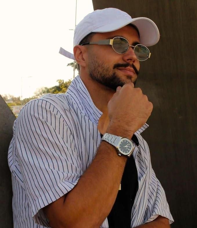 Luxury Stainless Steel Watch – Timeless Elegance