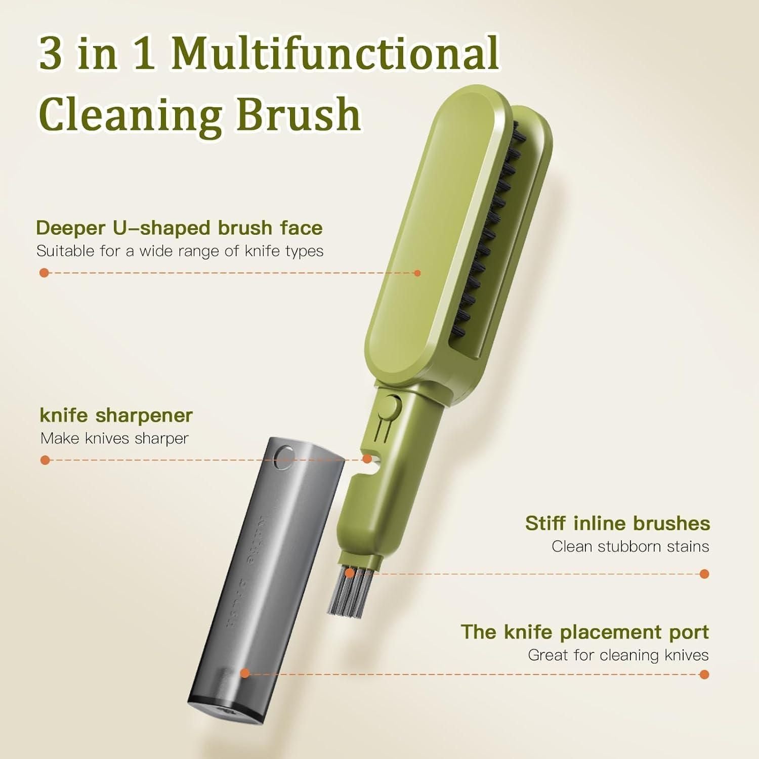 Soap Dispensing Cleaning Brush – Scrub & Shine Effortlessly