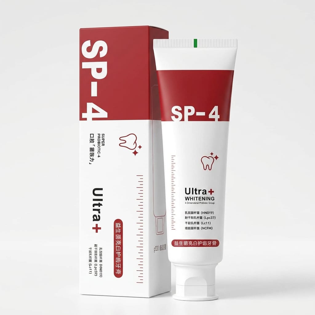 SP–4 Toothpaste – Probiotic Whitening & Oral Care