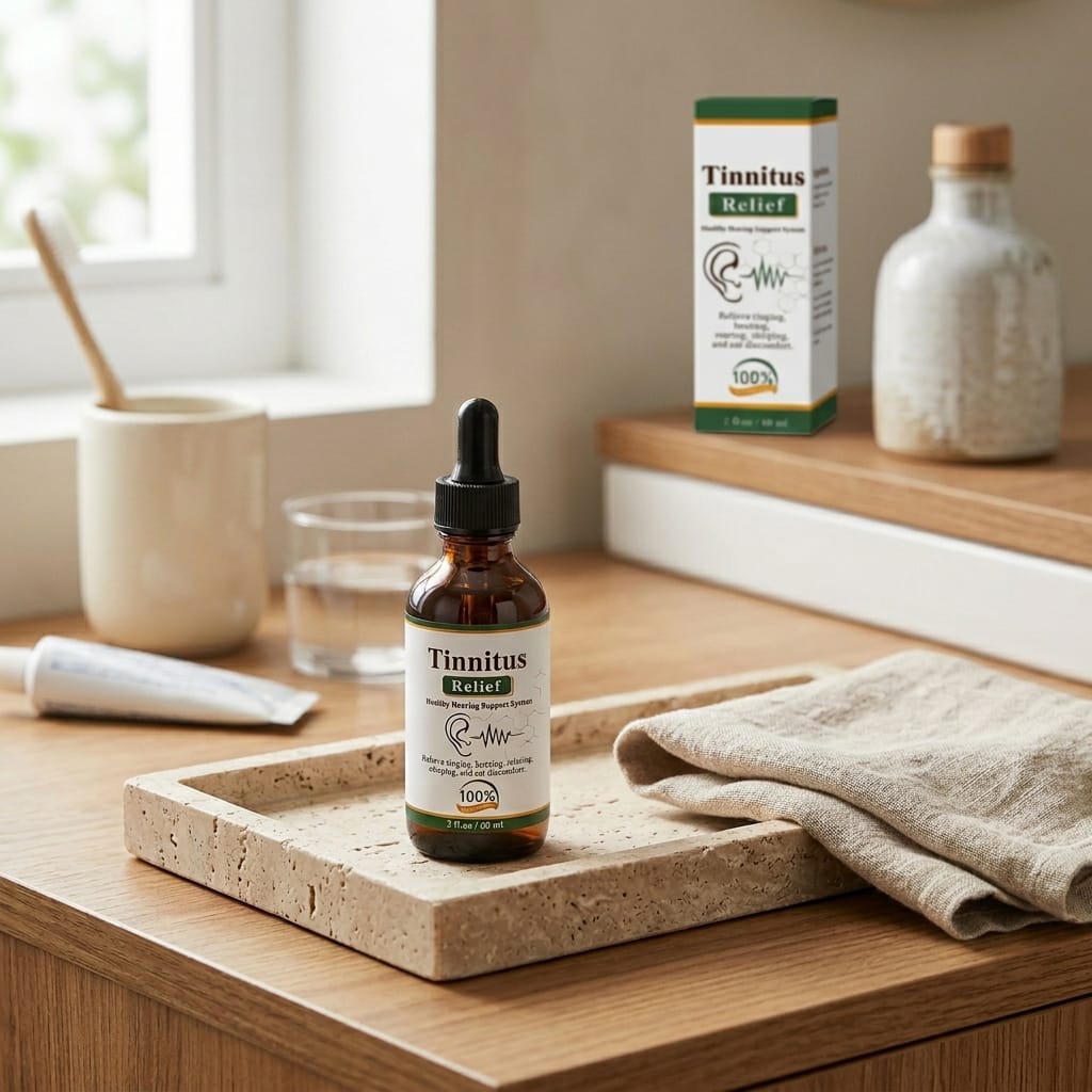 Tinnitus Relief Drops, Hearing Support – Calm, Clear & Confident