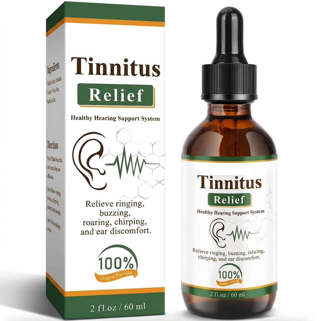 Tinnitus Relief Drops, Hearing Support – Calm, Clear & Confident