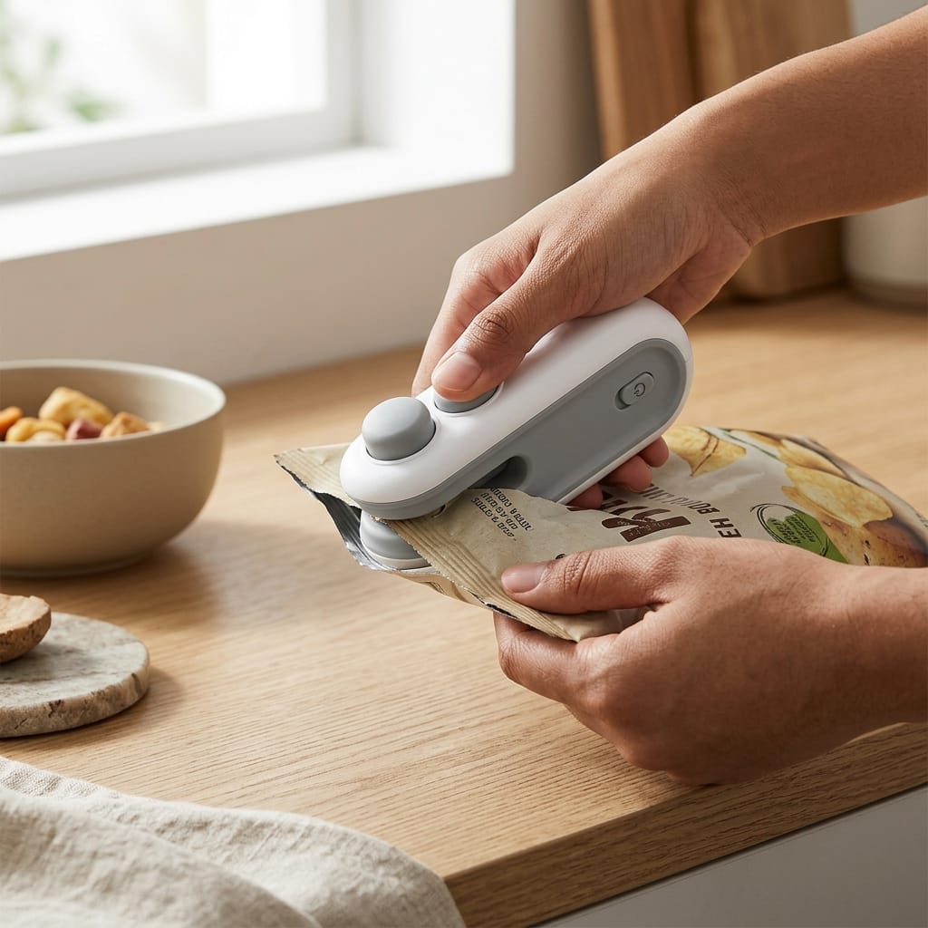 Portable Mini Sealing Machine – Freshness Locked Instantly