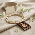 Bageshwar Dham Authentic Tulsi Mala (100% Original Tulsi beads)