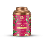 Aaurash Fembloom Herbal Tea | Women Wellness Support Tea | Supports Hormonal Balance, PCOS/PCOD Care & Period Comfort | Natural Caffeine-Free Herbal Tea (60)gm