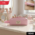 Multipurpose Zipper Pouch Organizer Cosmetic Storage Bag (1 Pc)