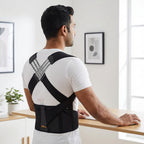 Clinically Proven Posture Trainer (Black, Universal Size)