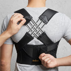 Clinically Proven Posture Trainer (Black, Universal Size)
