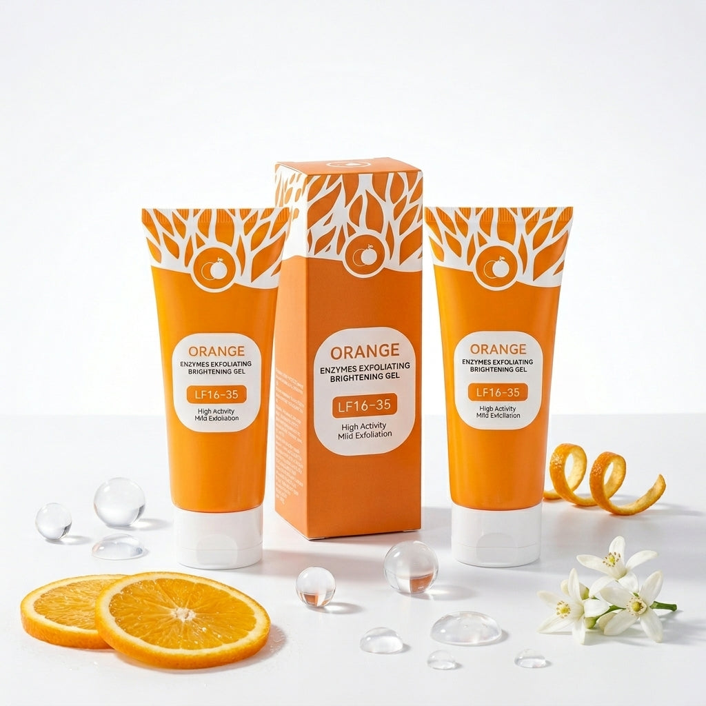 Orange Enzymes Gel – Gentle Exfoliation, Radiant Glow — 100 gm
