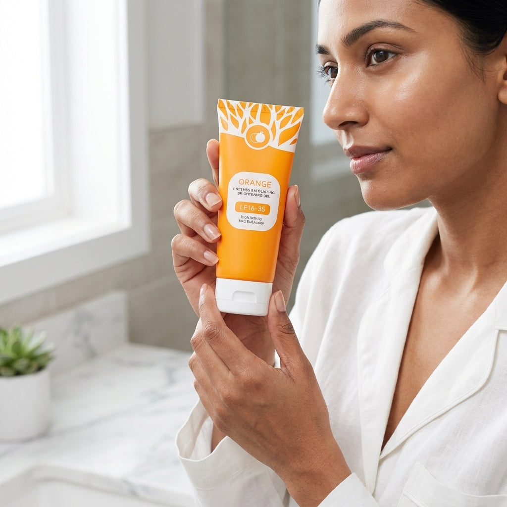 Orange Enzymes Gel – Gentle Exfoliation, Radiant Glow — 100 gm