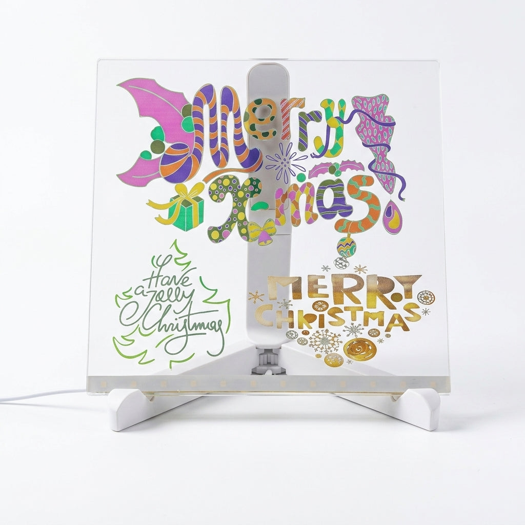 3D LED Acrylic Writing Board – Creative Glow for Celebrations