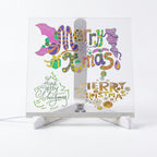3D LED Acrylic Writing Board – Creative Glow for Celebrations