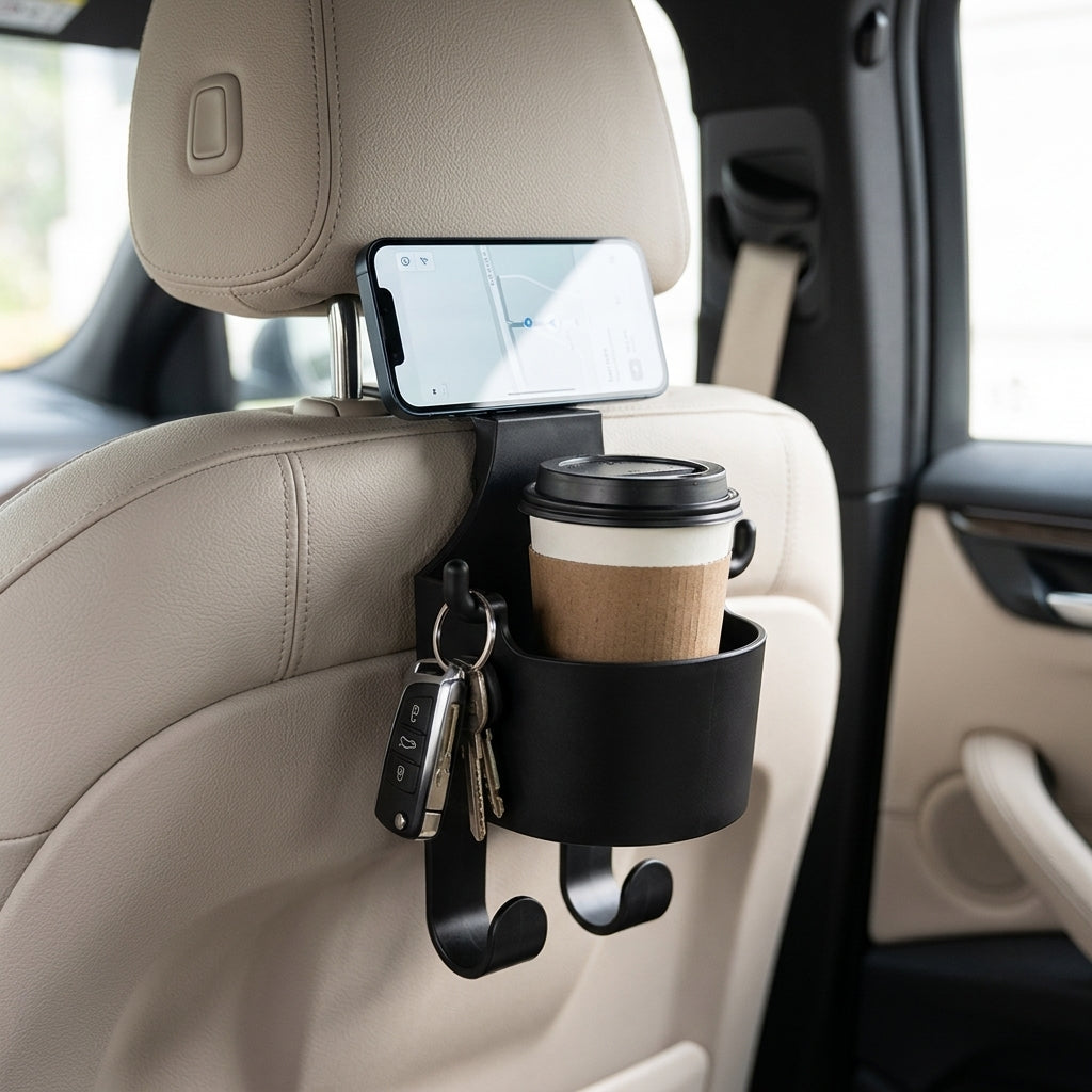 Multifunctional Hanging Storage Cup & Mobile Holder (Pack of 2)