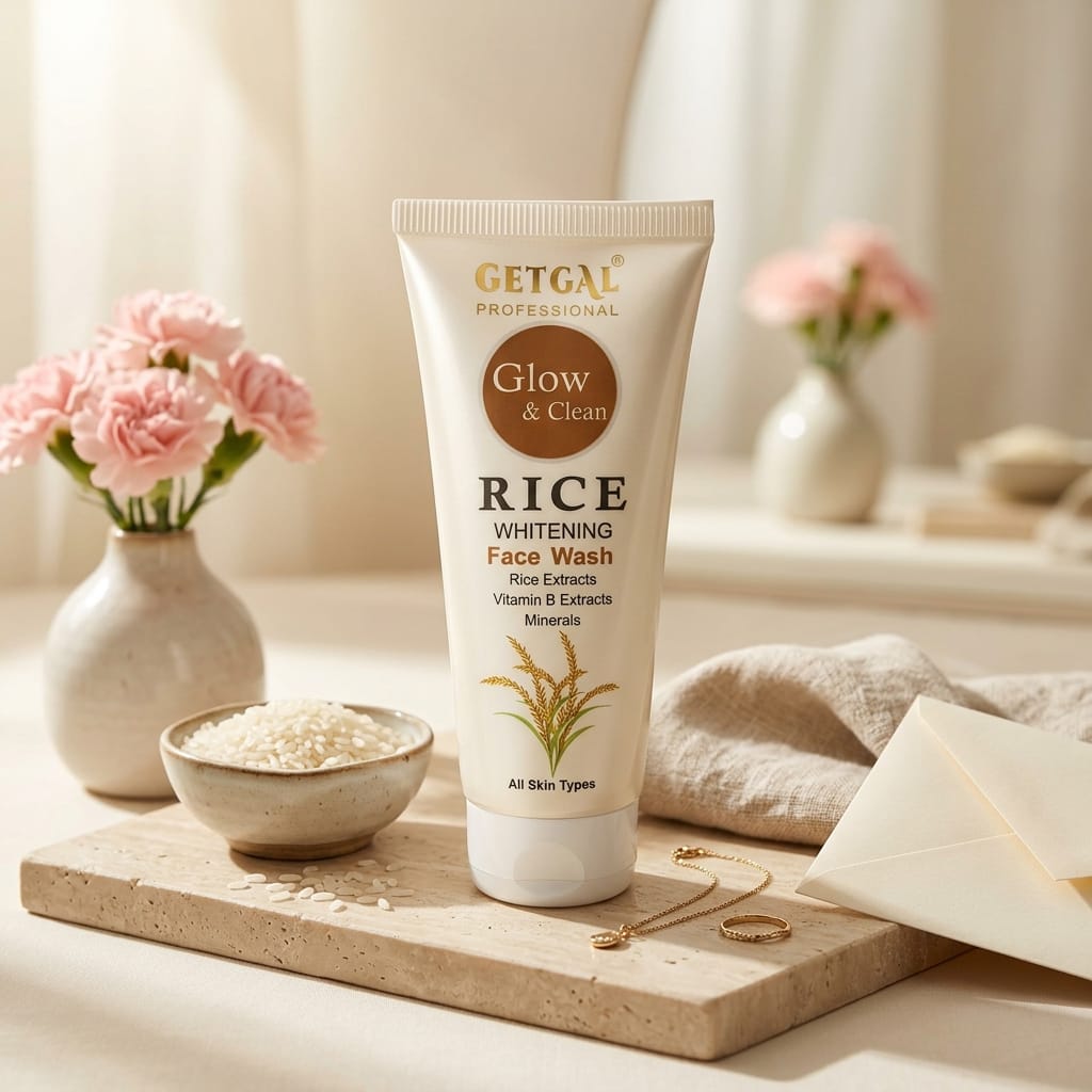 Rice Glow & Clean Rice Whitening Face Wash (PACK OF 2).