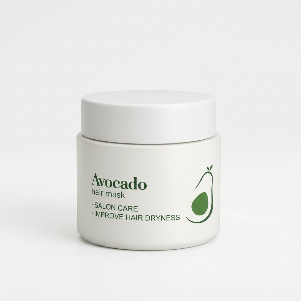 Avocado Hair Mask – Nourishment, Shine & Repair  (Pack of 2)