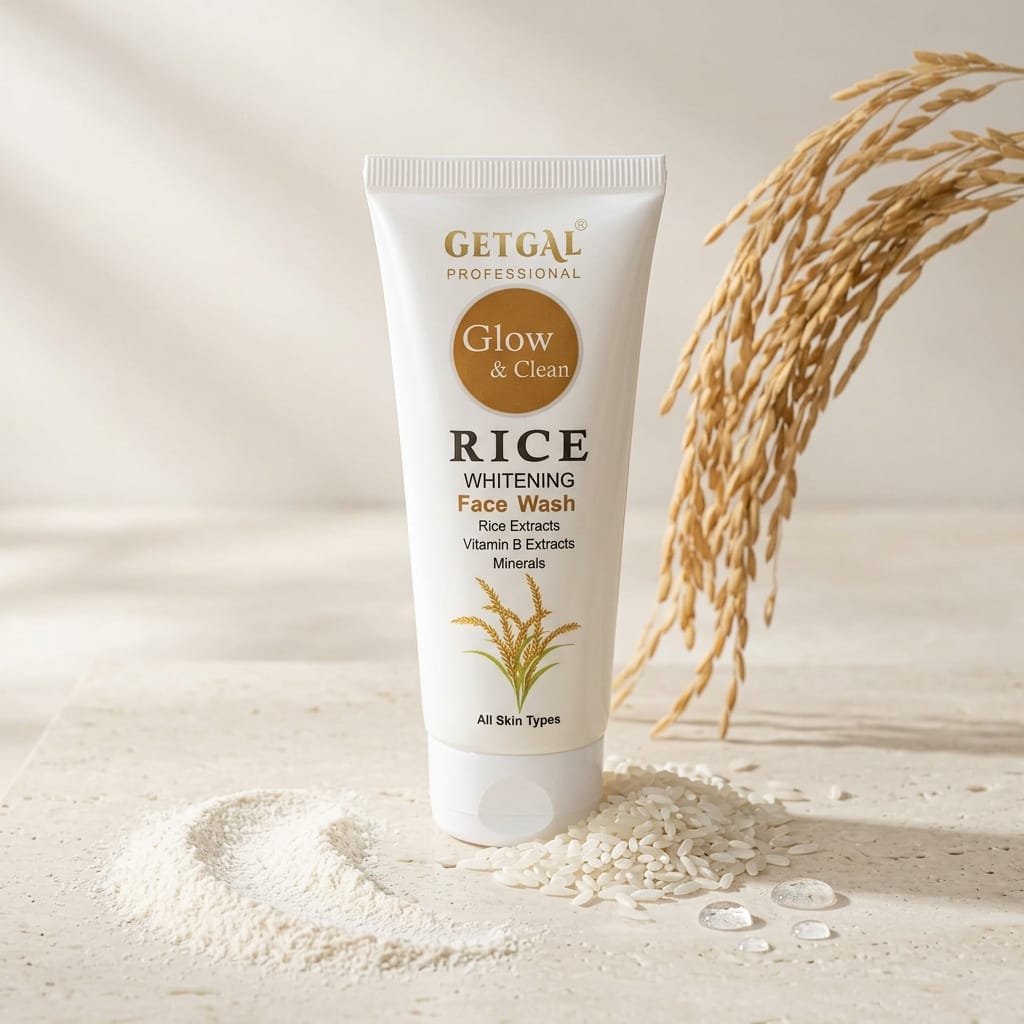 Rice Glow & Clean Rice Whitening Face Wash (PACK OF 2).