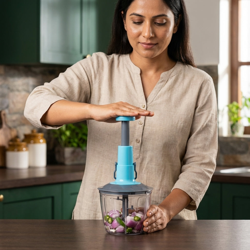 Manual Food Chopper – Quick, Easy & Efficient