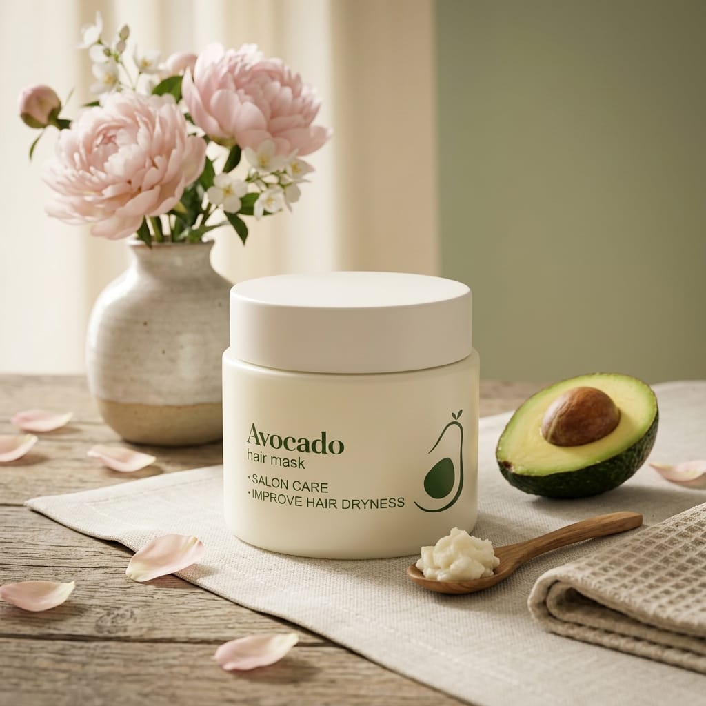 Avocado Hair Mask – Nourishment, Shine & Repair  (Pack of 2)