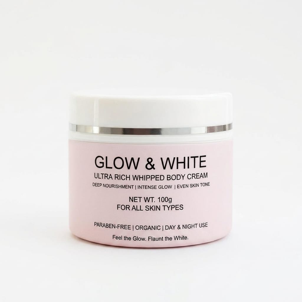 Glow & White Ultra Rich Body Cream – Deep Nourishment & Intense Glow (PACK OF 2).