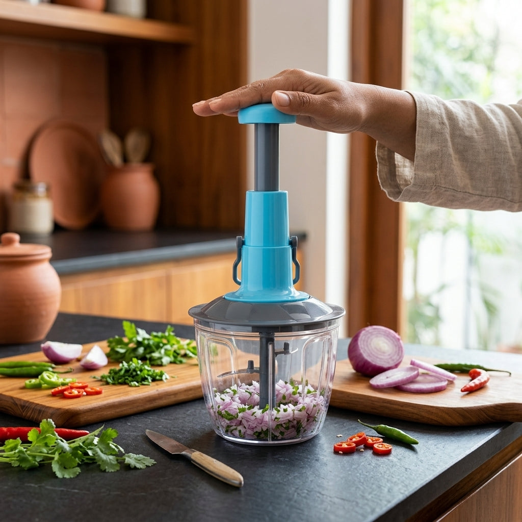Manual Food Chopper – Quick, Easy & Efficient