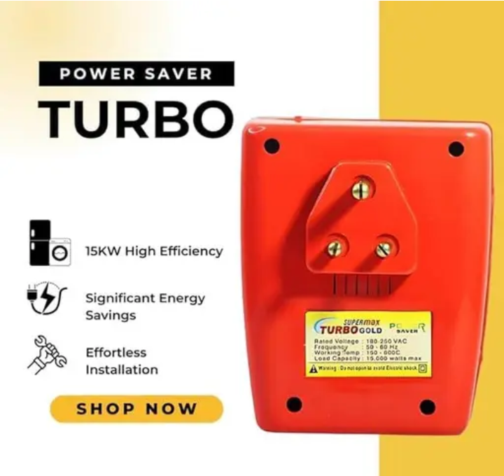 Max Turbo Gold Power Saver – Cut Bills, Boost Efficiency