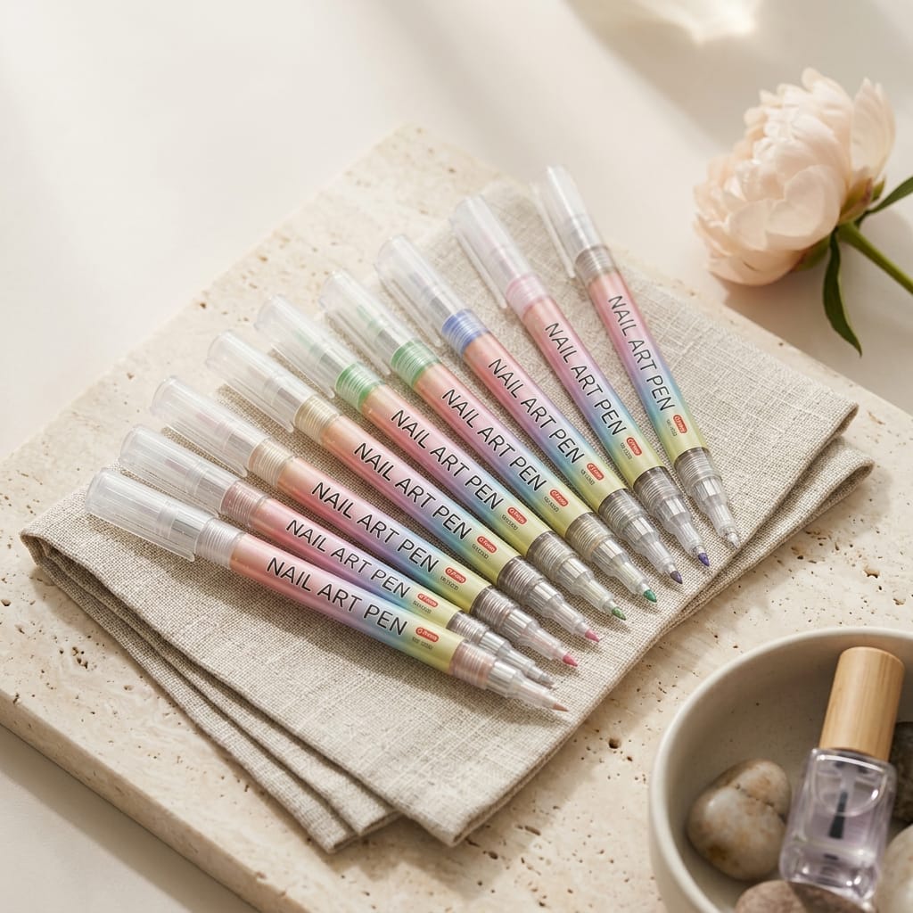 Nail Art Pens – Creative, Precise & Stylish Set 12 Colors