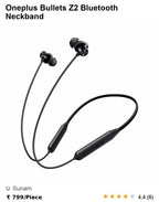 Oneplus Bluetooth Wireless Z2 ANC (50% Off Mega last day sale )