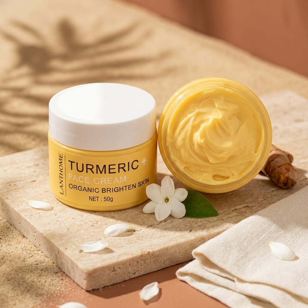 Lanthome Turmeric+ Organic Face cream(Pack of 2)