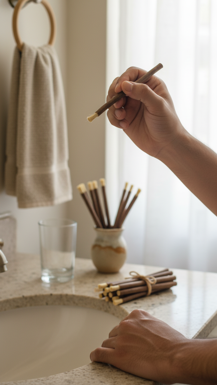 Eco-Friendly Teeth Cleaning Twigs | Pack of 20pcs