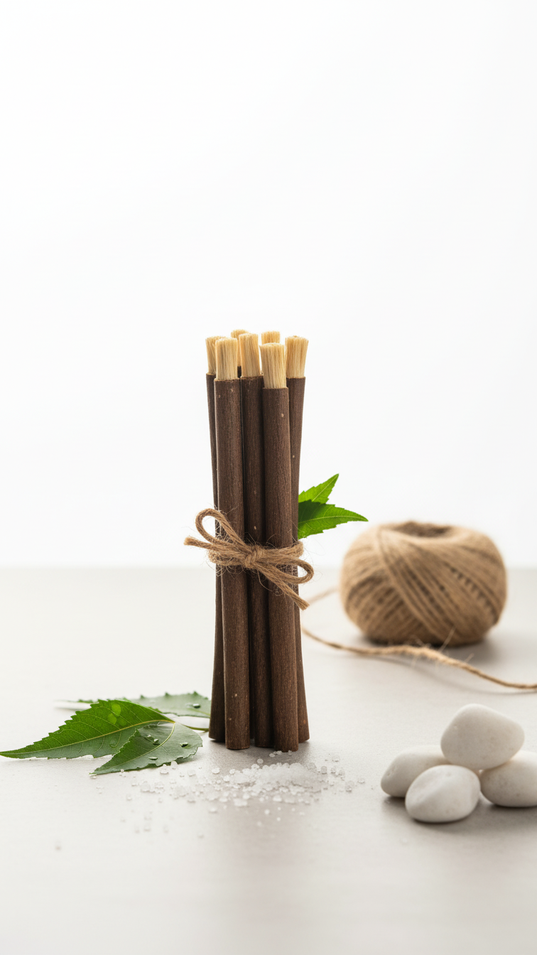 Eco-Friendly Teeth Cleaning Twigs | Pack of 20pcs