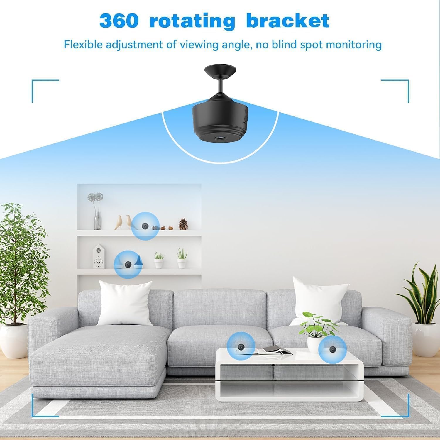 Smart Wi‑Fi Camera – Compact, Secure & Connected