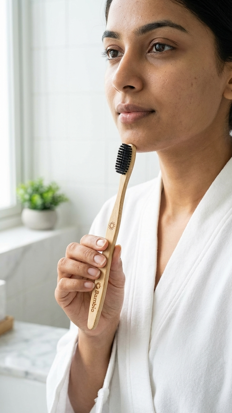Bambio Bamboo Toothbrush 4-Pack | PRIVAN
