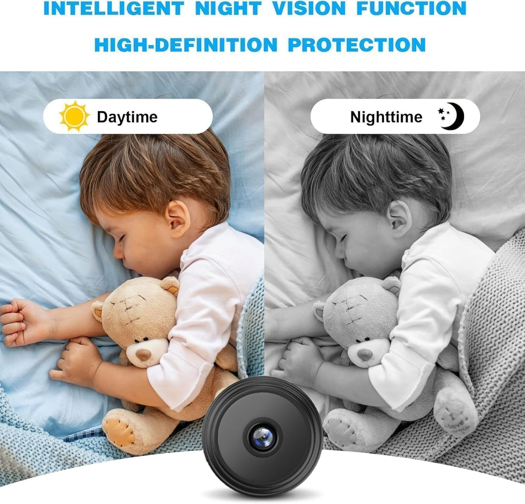 Smart Wi‑Fi Camera – Compact, Secure & Connected
