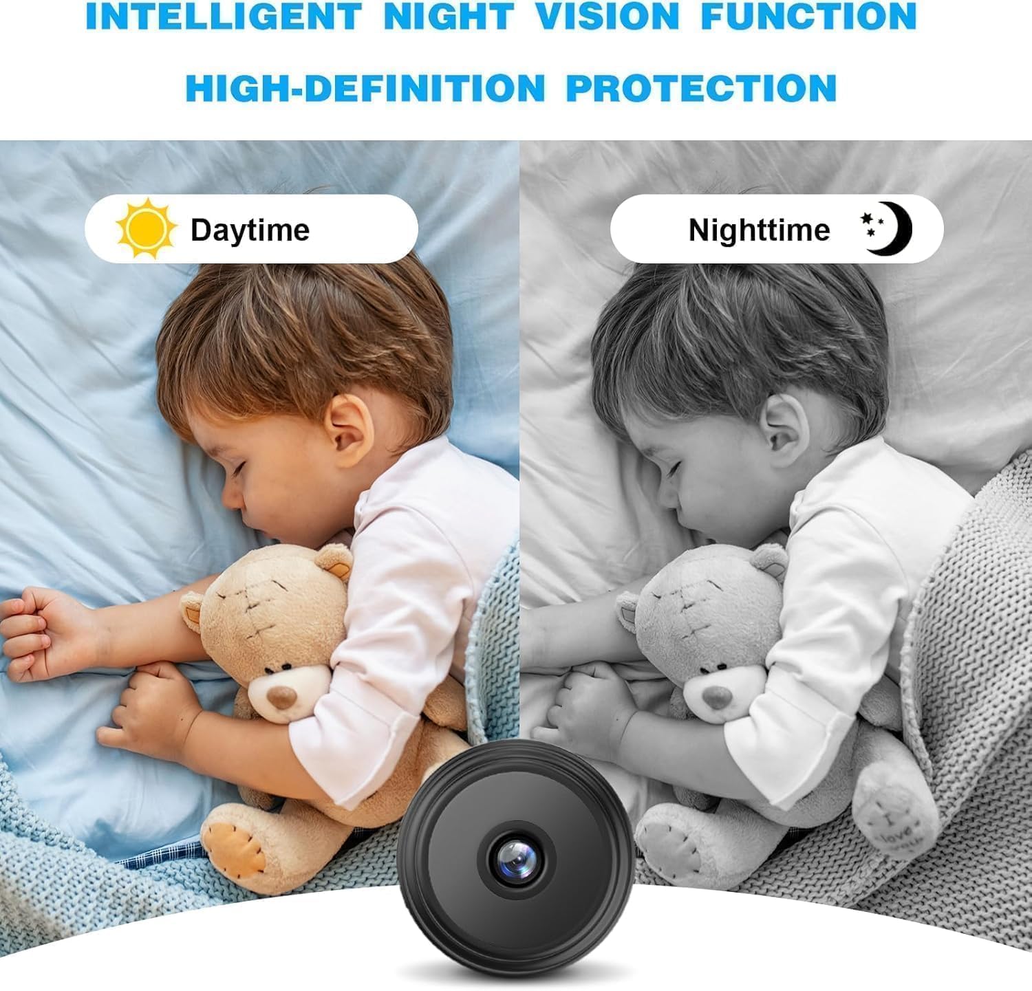 Smart Wi‑Fi Camera – Compact, Secure & Connected