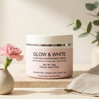 Glow & White Ultra Rich Body Cream – Deep Nourishment & Intense Glow (PACK OF 2).