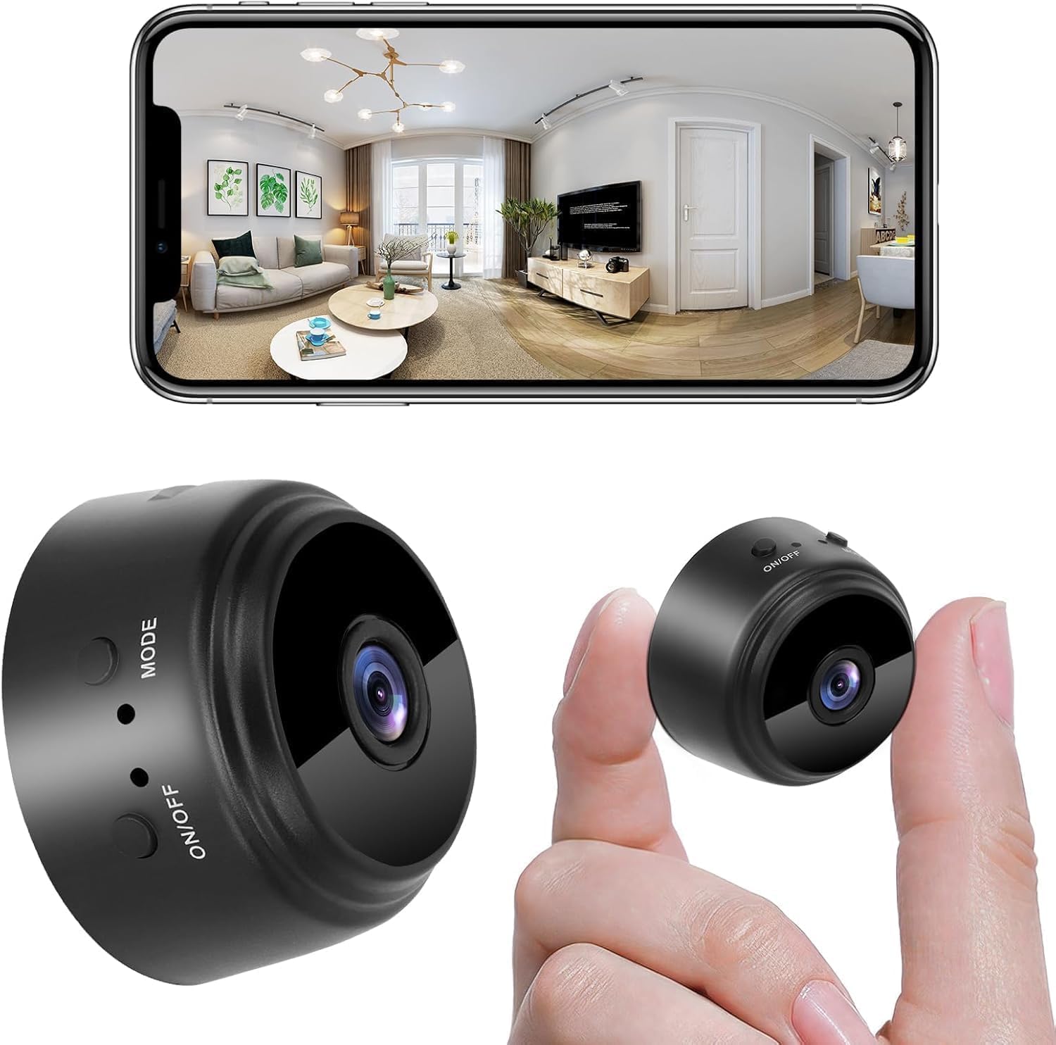 Smart Wi‑Fi Camera – Compact, Secure & Connected