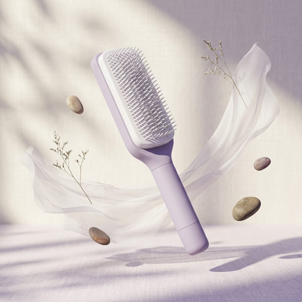 Self Cleaning Hair Brush – Smooth, Gentle & Stylish.