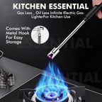 Rechargeable Flexible Electric Candle & Gas Lighter – USB Type-C Long Neck Arc Lighter