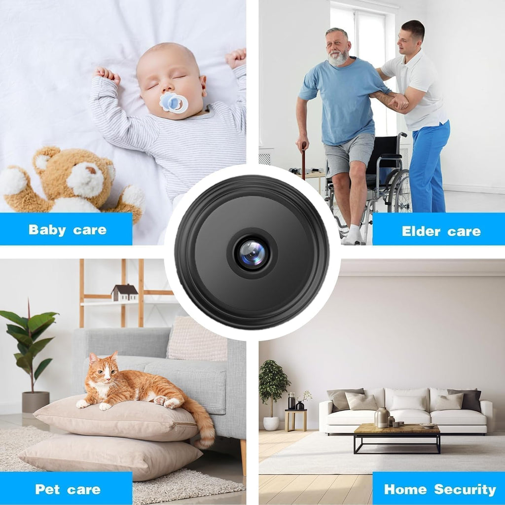 Smart Wi‑Fi Camera – Compact, Secure & Connected