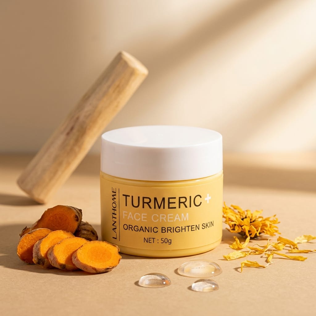 Lanthome Turmeric+ Organic Face cream(Pack of 2)