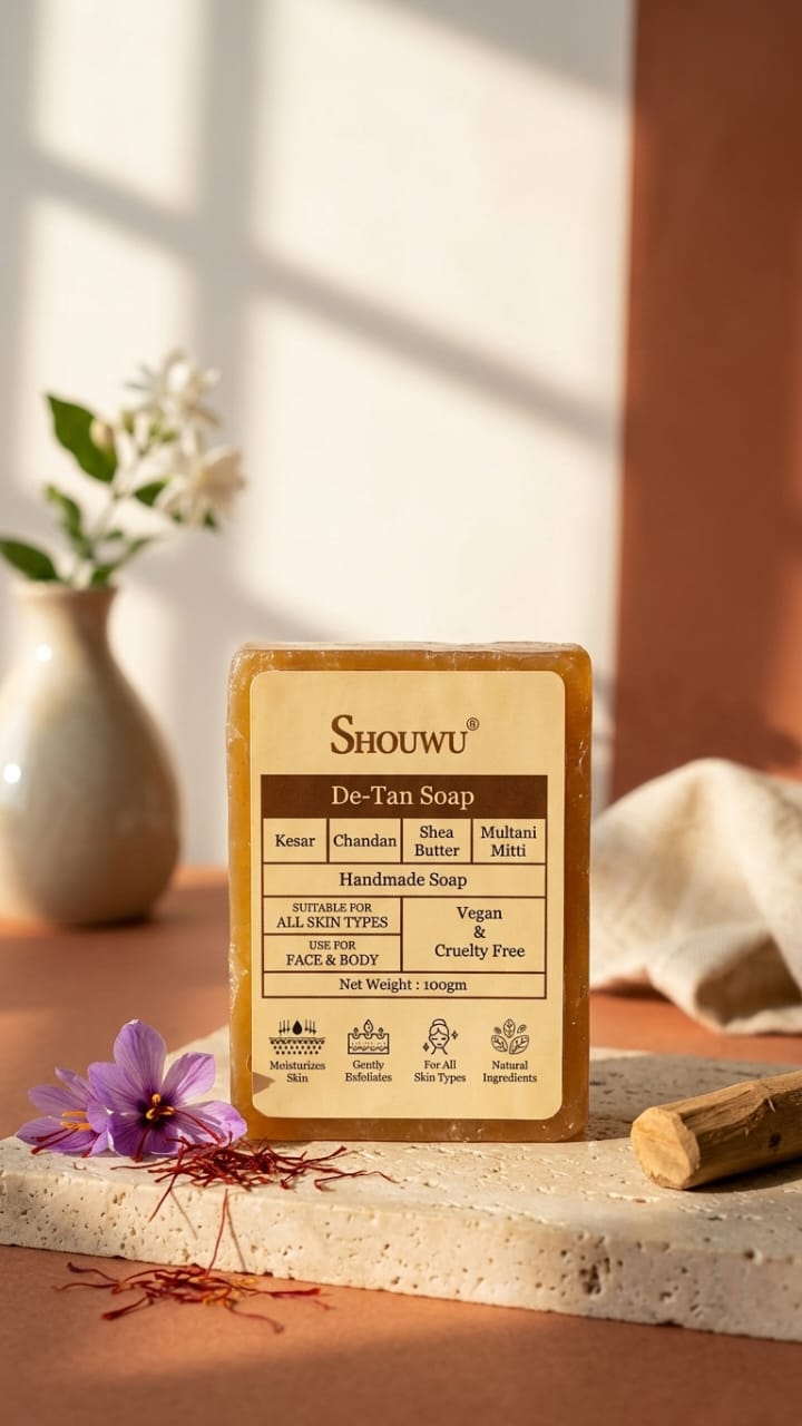 De -Tan Soap Remove Tain & Bright Your Skin ( Pack Of 1 )