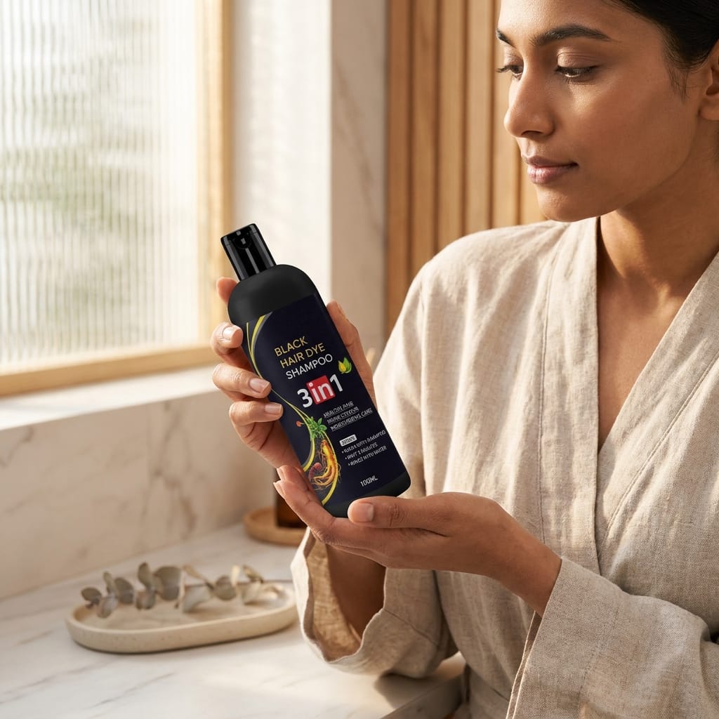 Hair Dye Shampoo – Color, Care & Shine