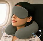 Trajectory Memory Foam Travel Neck Pillow- As seen on shark tank india