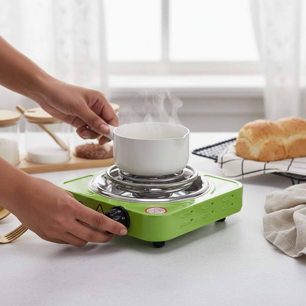 Flameless Electric Cooking Stove (Muticolor)