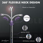 Rechargeable Flexible Electric Candle & Gas Lighter – USB Type-C Long Neck Arc Lighter